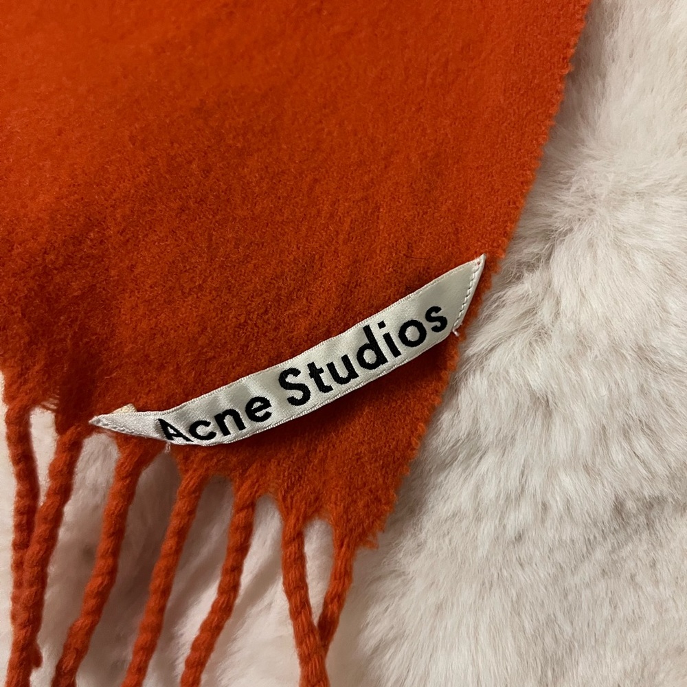 Acne Studios Bold Orange Wrap